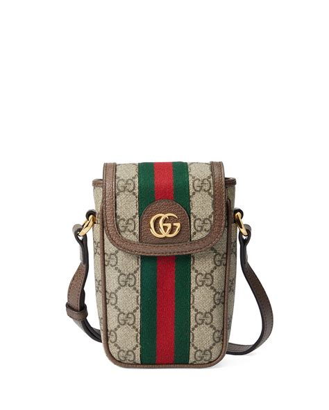 phone crossbody gucci|gucci signature crossbody.